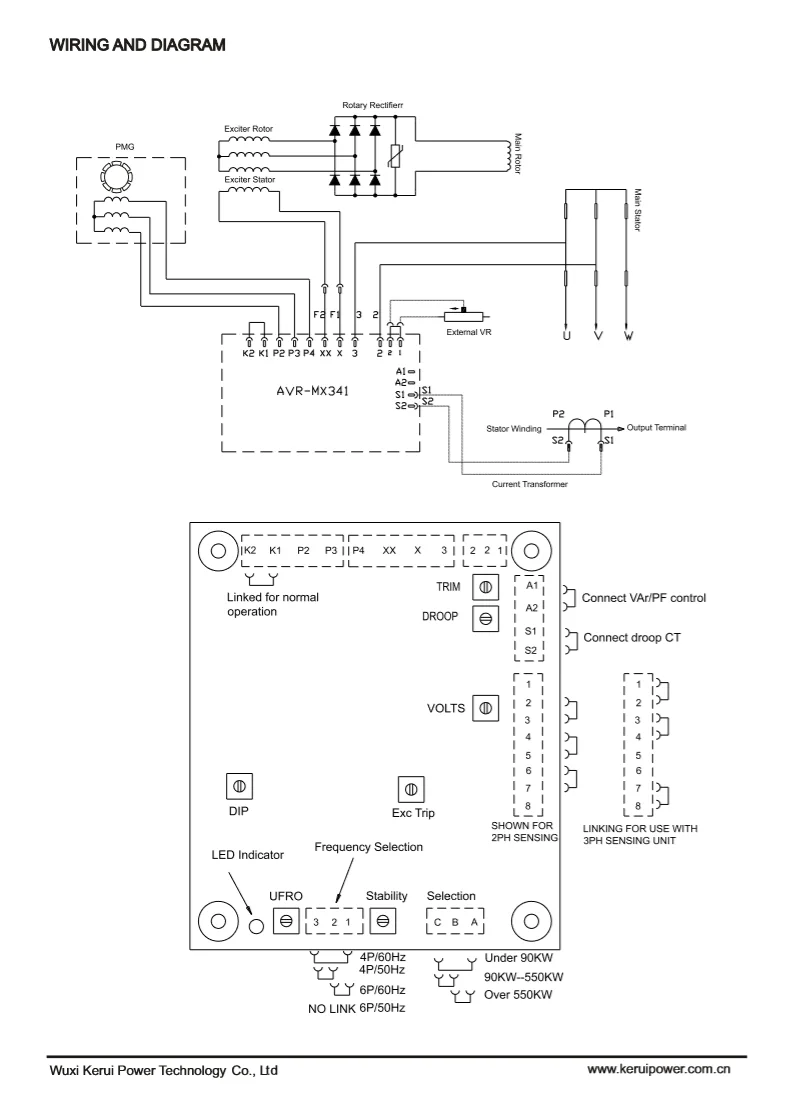 Voltage Regulator Mx341 Avr For Bru Sh Less Generator Buy Stamford Mx341 3 Phase Automatic Voltage Regulator Kerui Product On Alibaba Com