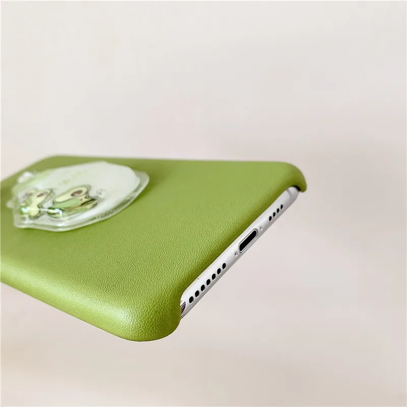 3D Cute Liquid Squeezing Avocado Case For iPhone 8 Plus XS MAX