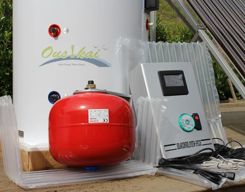 Packaged Solar Systems Twin Coils Hot Water Heater 400l / Split Solar