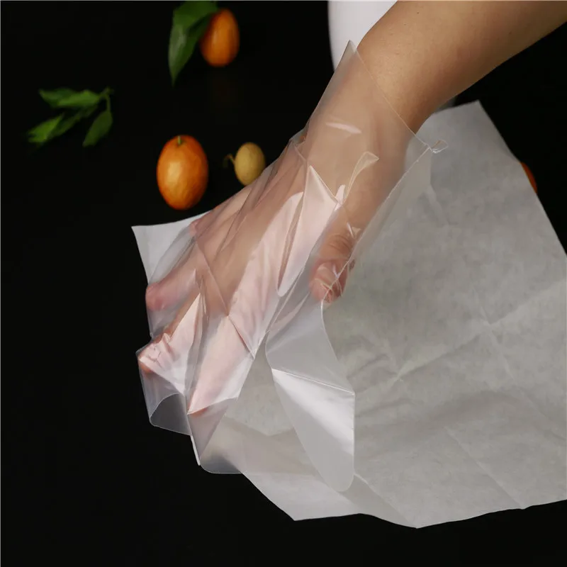 Disposable Paper Eva Glove Attached Paper Medical Gloves Buy