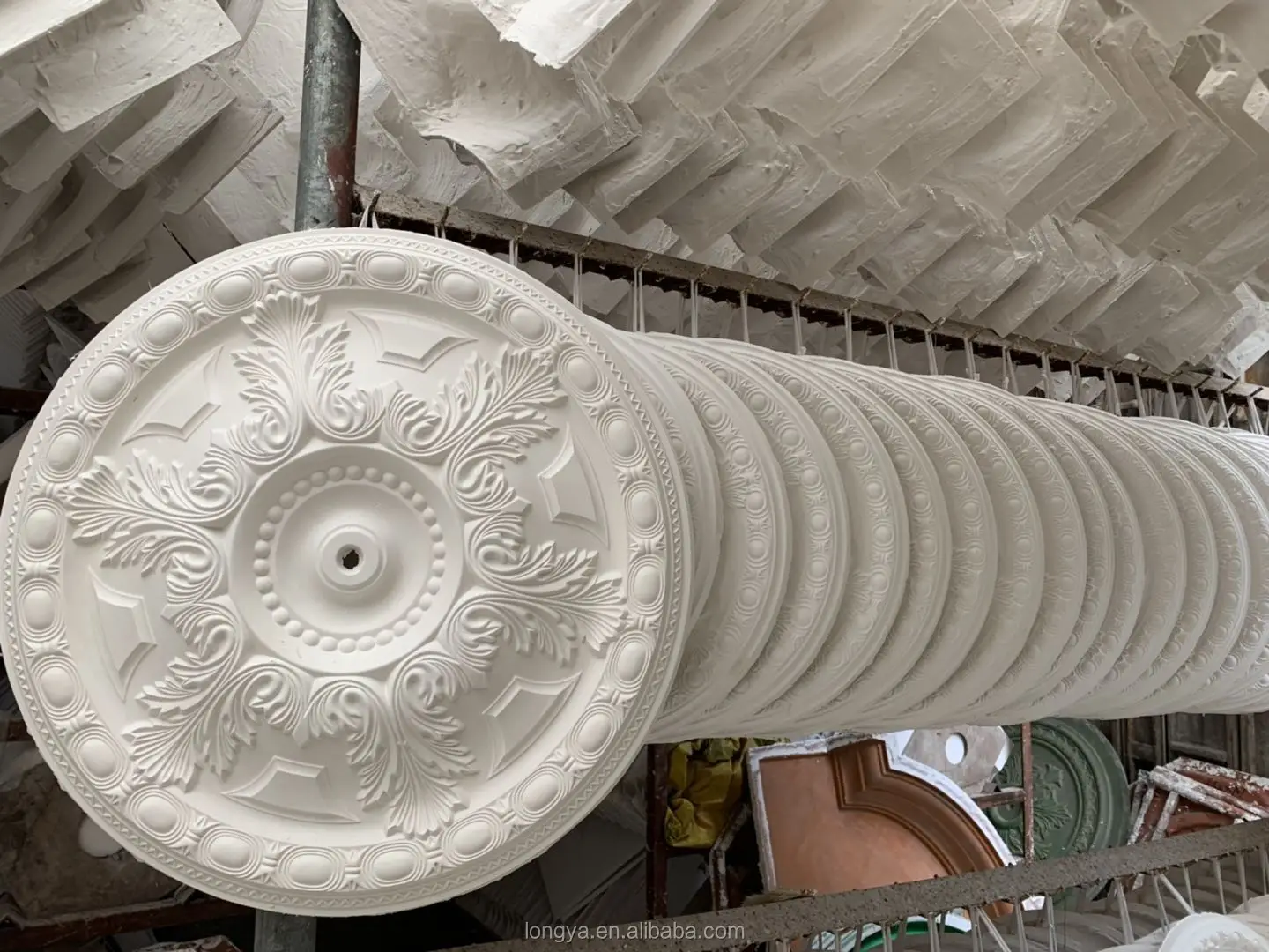 pop plastic cornice design for ceiling and wall