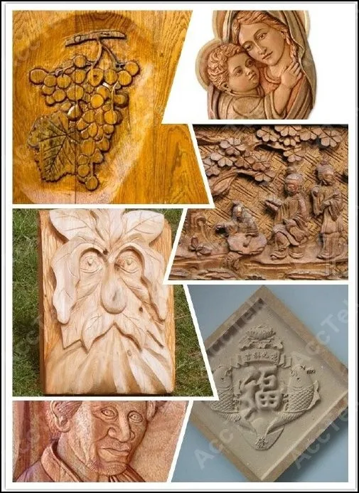 Jinan Acctek 1.5kw/2.2kw metal engraving router 3d cnc 6040