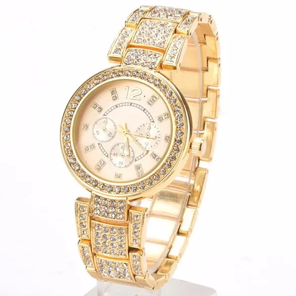 New Design Women Watch Japan Movt Quartz Watch Stainless Steel Back