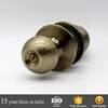 good quality brass cylinder knob lock round lock for wooden door 8791AB