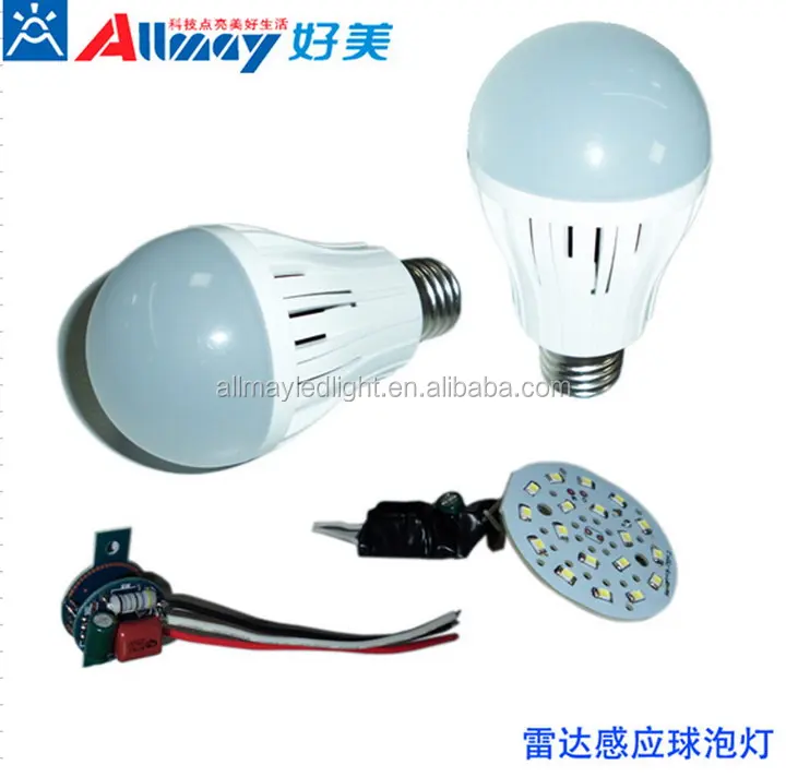 shenzhen best price LED bulb with emergency built- in battery led lamp 5W Emergency led bulb with AC90-260V built-in battery