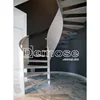 glass stair staircase wood step with low price