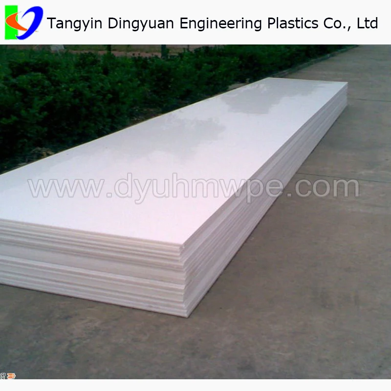 Wear Resistant Uhmw Pe Black Hard Plastic Sheet / Bulk Plastic Sheets ...