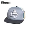 BSCI audit custom 3D EVA logo cool fitted flat caps for men
