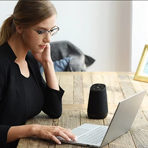 Best Selling 80db AI Smart Home Alexa Voice Control Wifi Speaker - ANKUX.COM