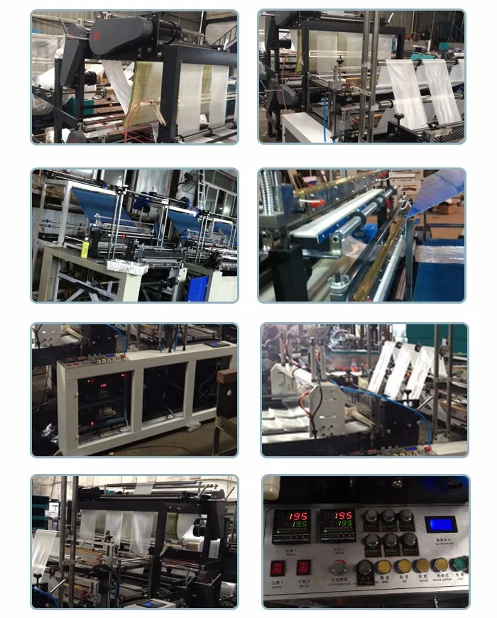 Vest Rolling Bagmaking Machine Plastic Bag Making Plastic Making