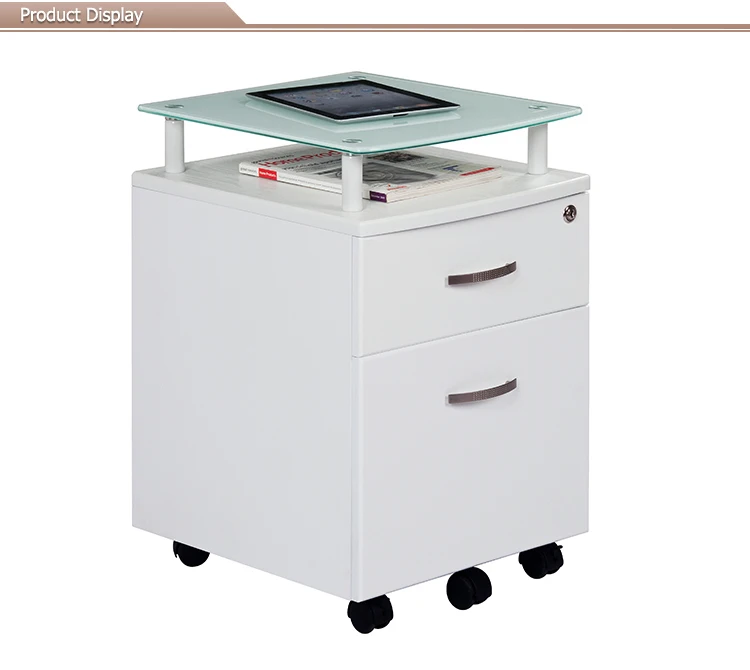 White High Gloss 2 Drawer Mobile Office Filing Buy Filing