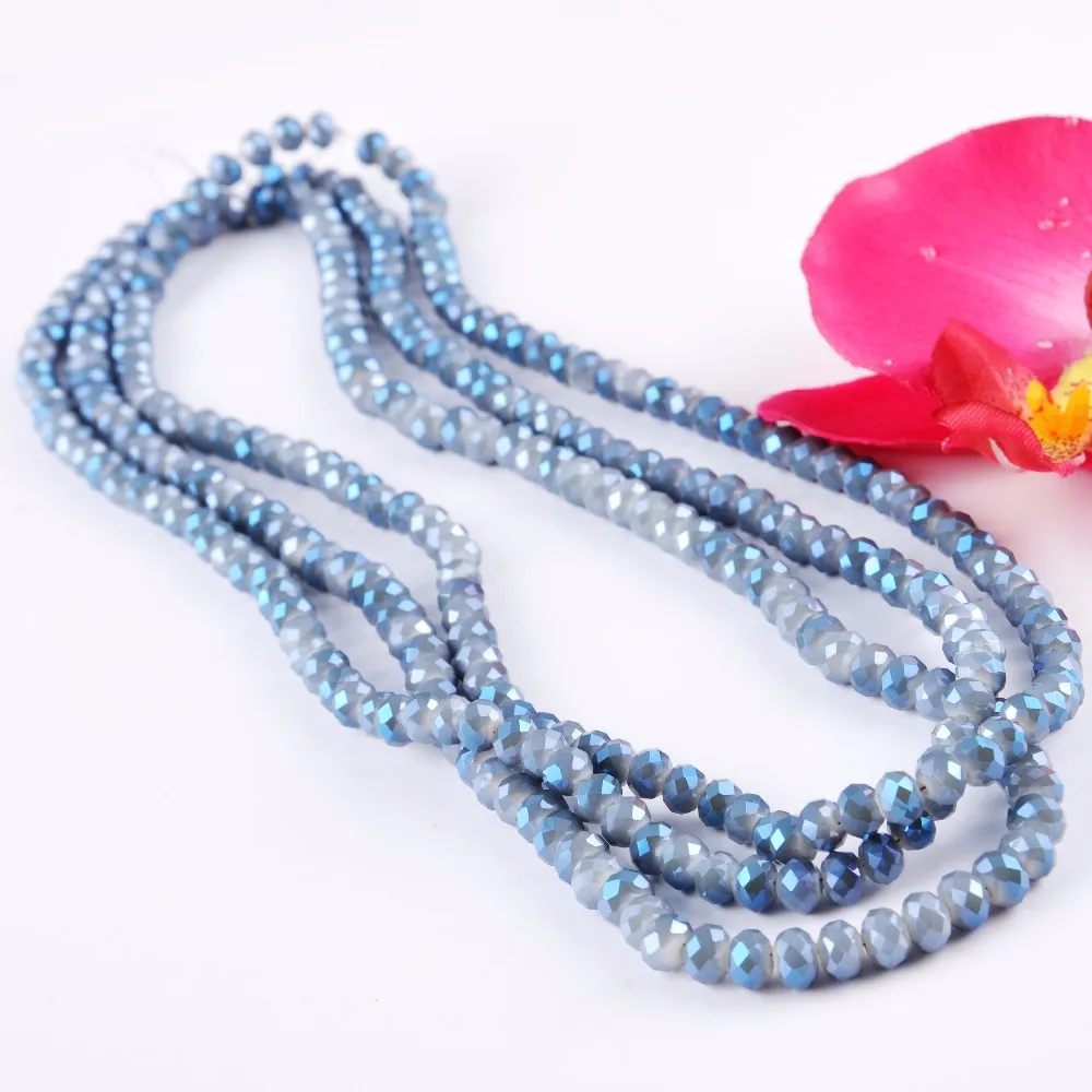 Muslim Prayer Beadslampwork Glass Beads Crystal Rondelle Beads For Rosary Making Clothing