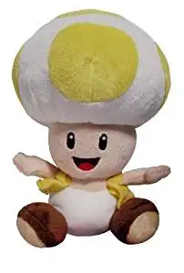 mario yellow toad plush