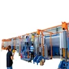 Auto powder coating line for fence coating process