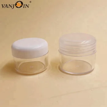 jar cream plastic pot clear box larger