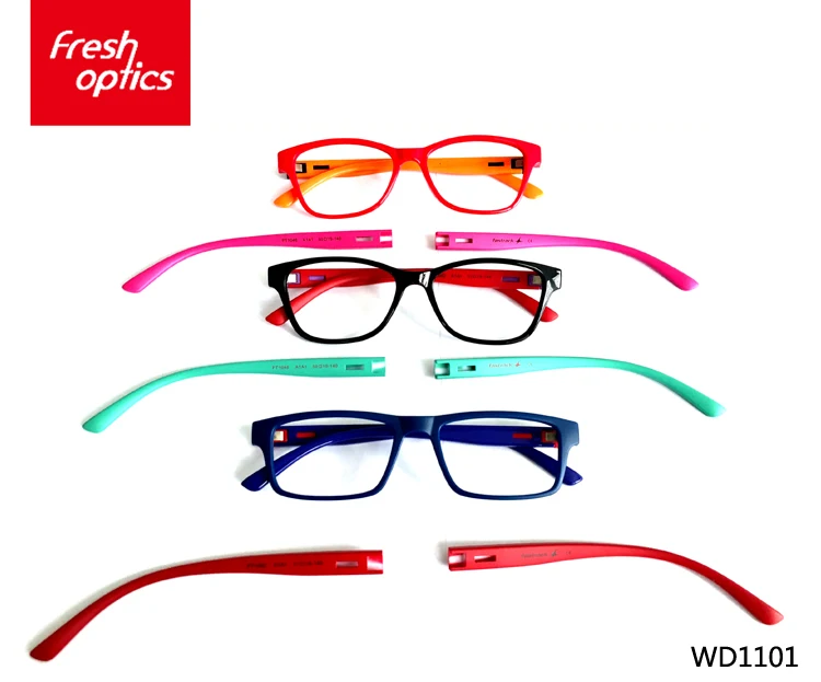 Wholesale Interchangeable Temple Tr90 Eyeglasses Eyewear Changeable