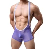 Manufacturer sells men's pure cotton breathable boxers men's sexy mid-waist old man underwear