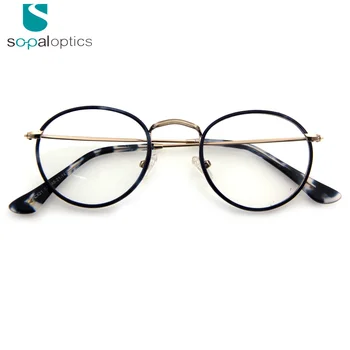 round frame glasses