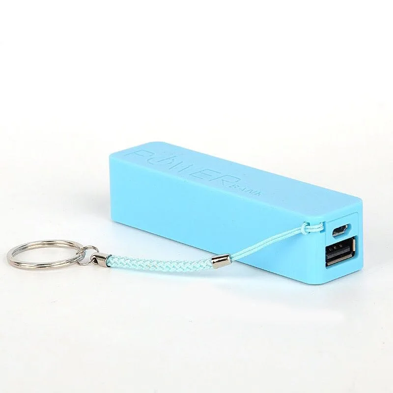 Promotional gifts portable mini usb 2000mah powebank with Key buckle - ANKUX.COM