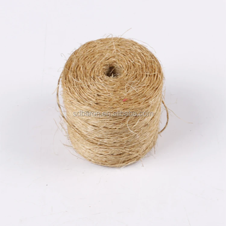 Factory Wholesale Packaging Sisal Rope 100m/roll Colored Sisal Twine