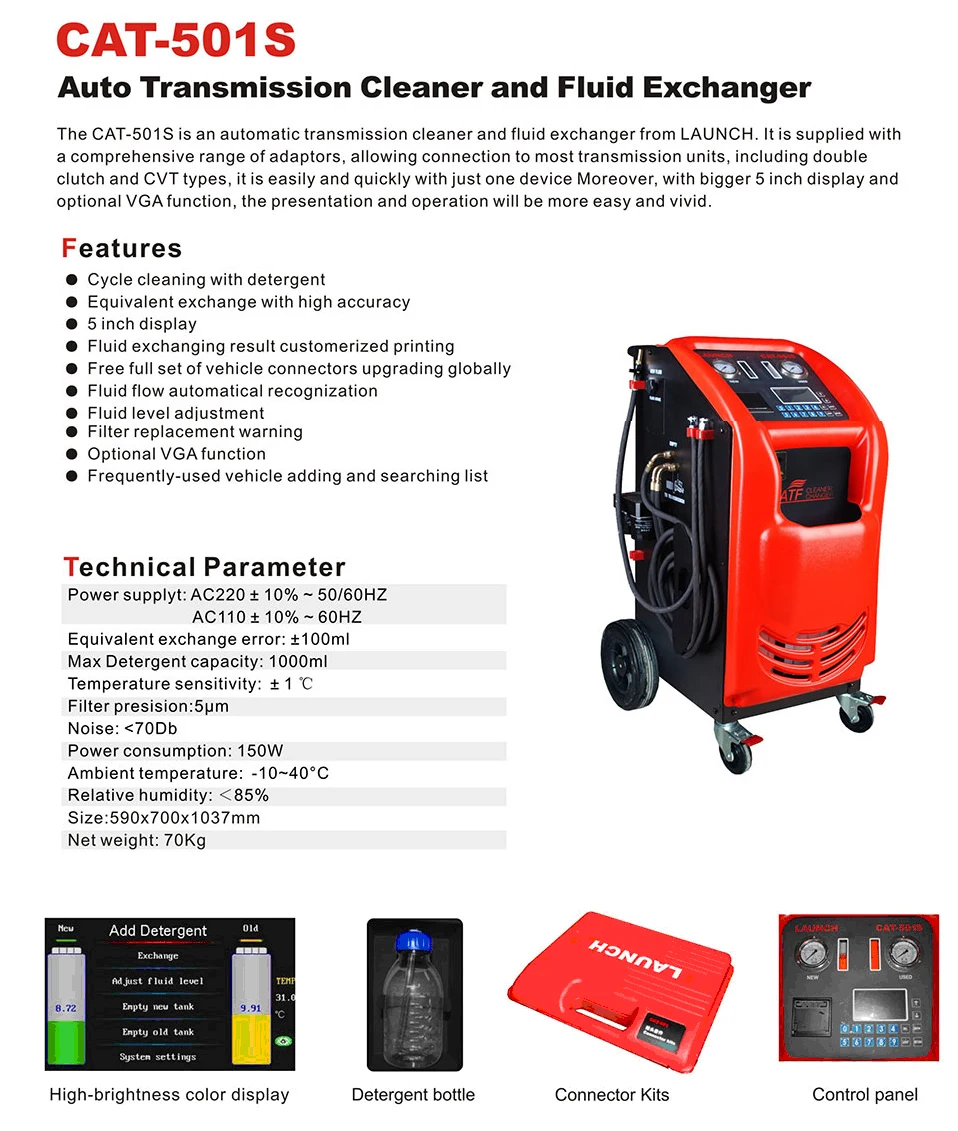 Cnlaunch Auto Cat501s Automatic Cleaning And Oil Changing Buy
