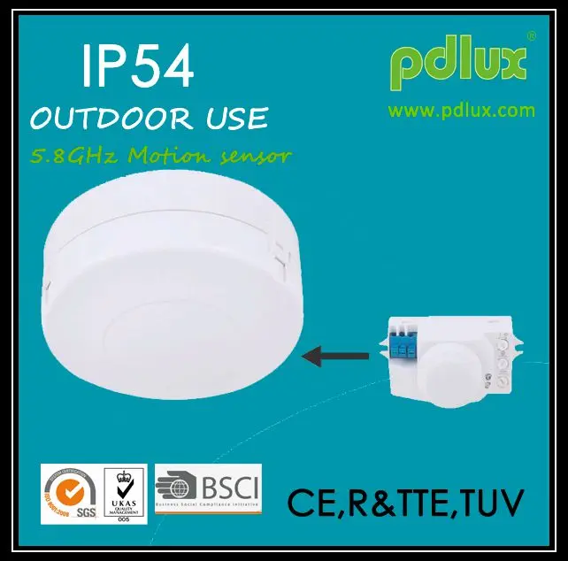 Best selling powered outdoor waterproof motion sensor, View waterproof
