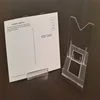 removable acrylic slice and plaque easel lucite clear coins medallion stands with inset legs