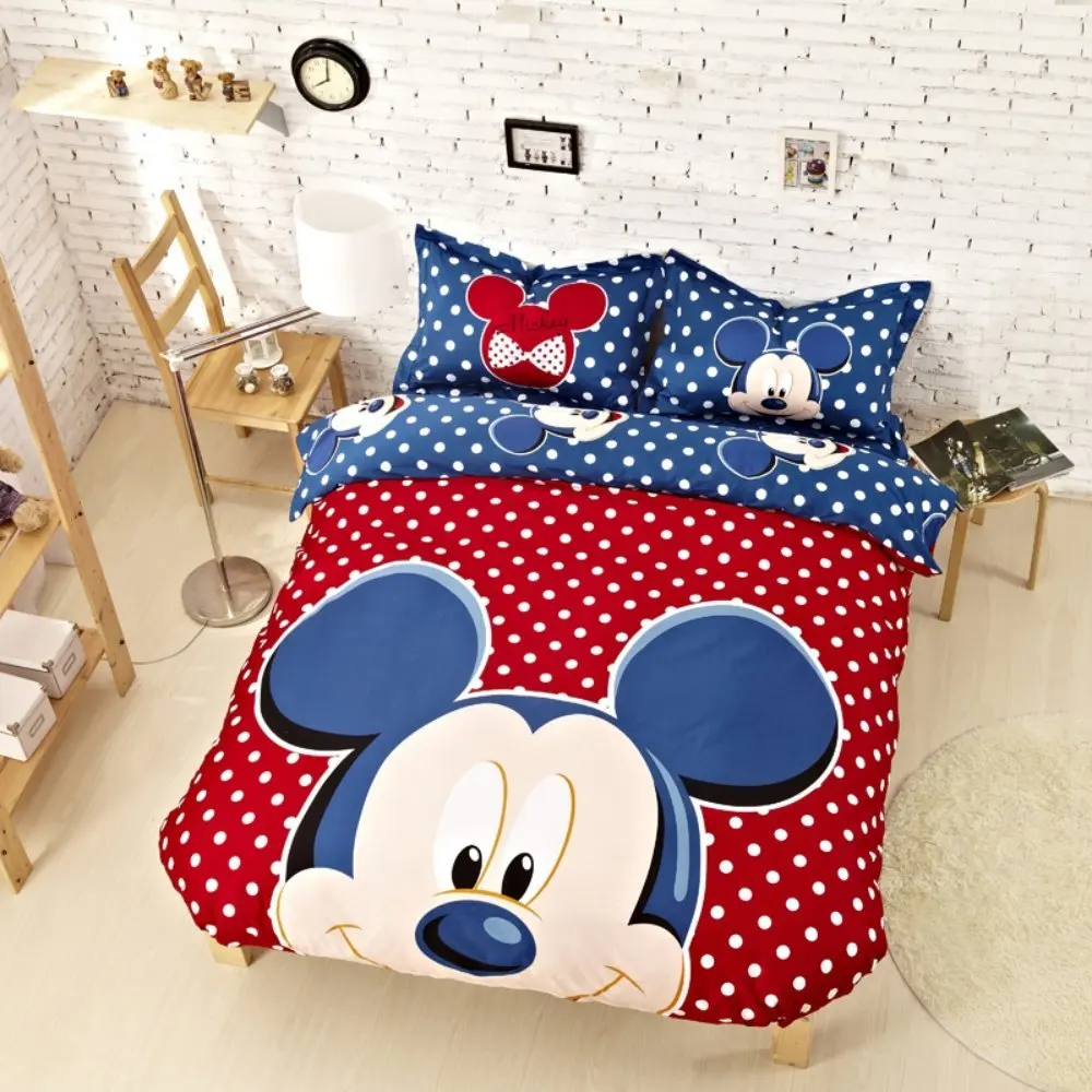 Buy Mickey Mouse Comforter Set Twin Queen King Size ...