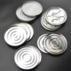 fast delivery custom multi-size empty magnetic eyeshadow pans makeup pans packaging wholesale