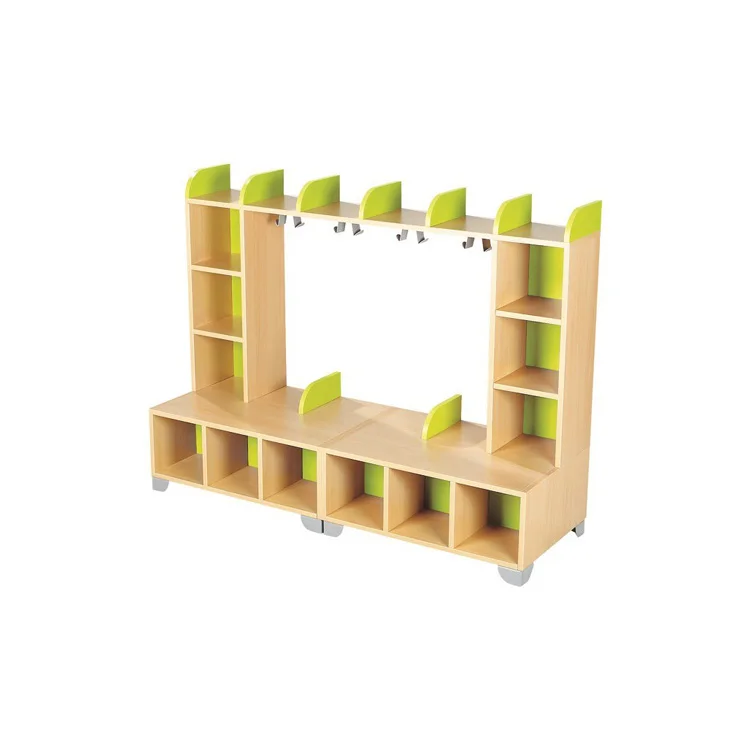 Wood Sideboard Modern Kids Cabinet of Preschool Furniture