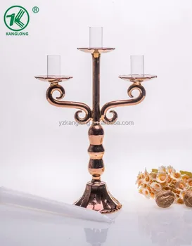 3 candle holder stand