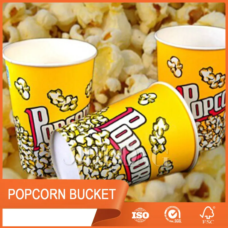 Disposable Movie Theatre Pe Coated Popcorn Buckets Buy Popcorn Buckets,Popcorn Buckets,Popcorn