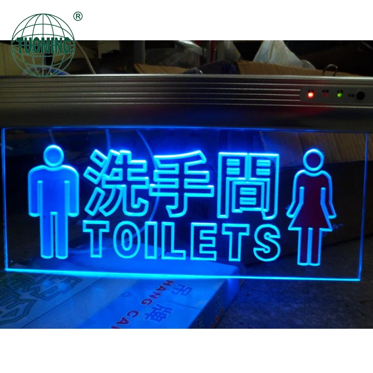 Hanging Type Double Sided Led Ac110 220v Led Exit Sign Light