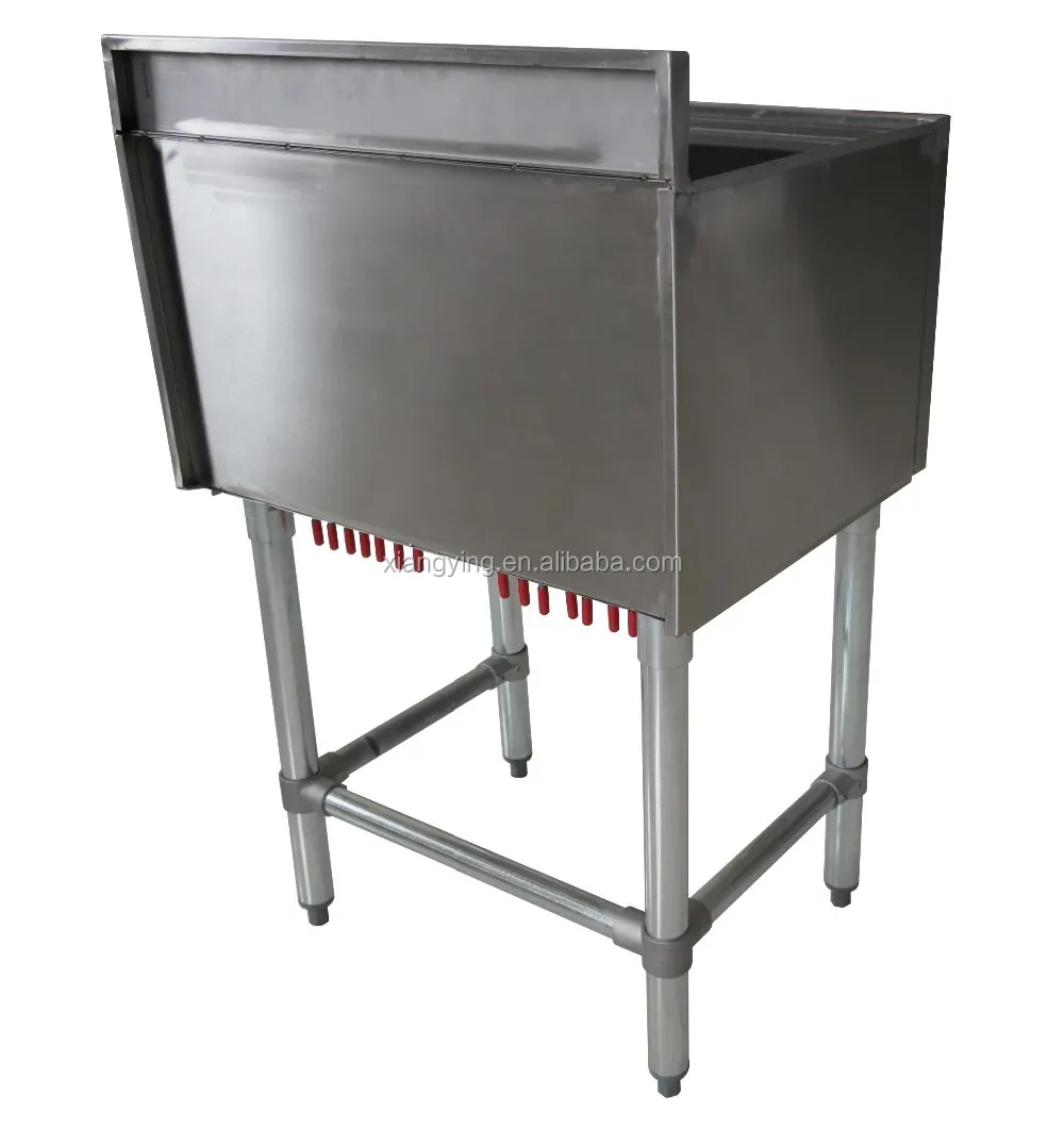 Nsf Approval Stainless Steel Drop In Ice Bin With Cover Buy Stainless