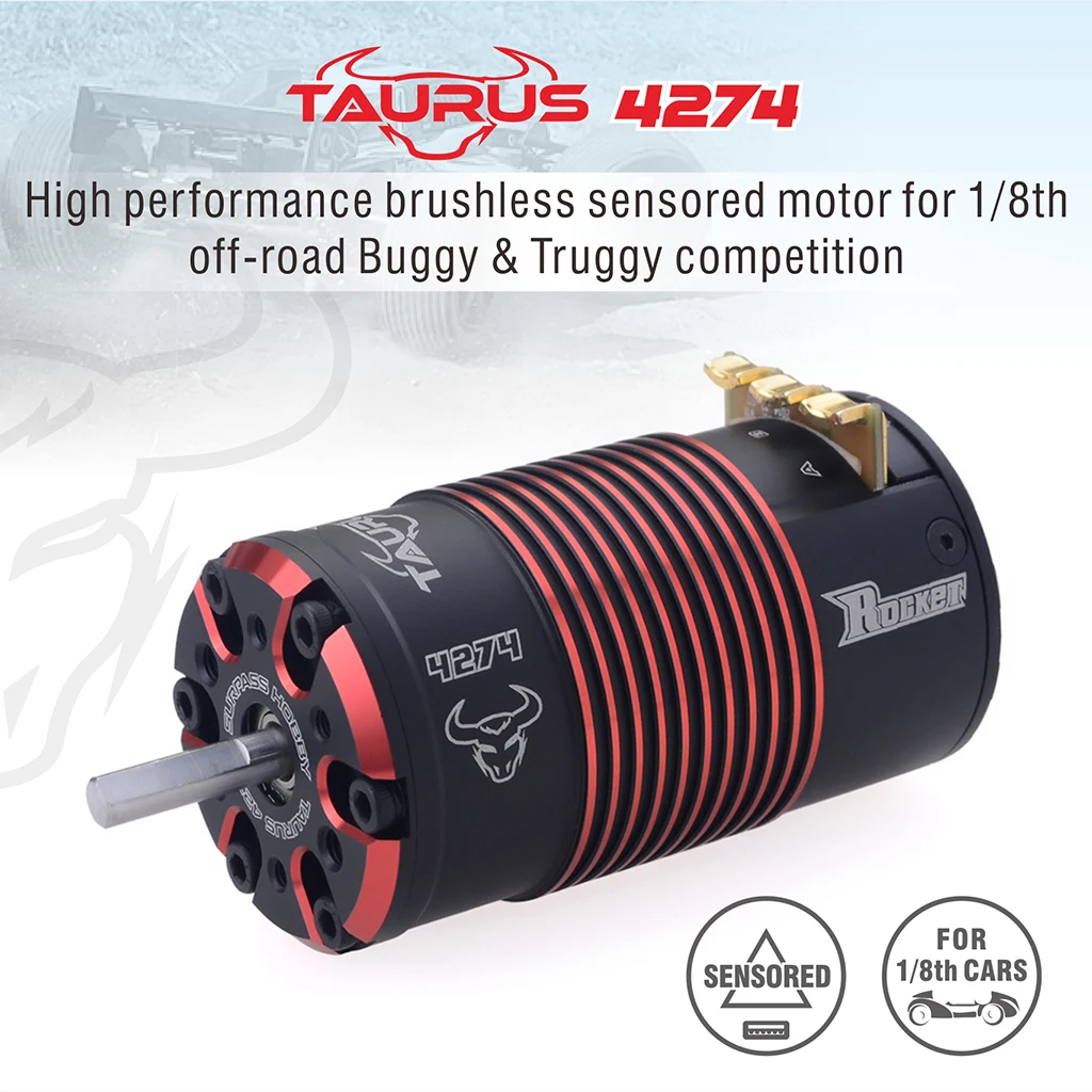 Taurus Ricket Rocket Motor Tube Taurus 4274 Rc Truck Brushless Dc Motor For Truggy ...