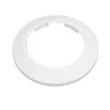 Plastic Wall Flange Radiator Water Pipe Cover Collar White