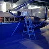 Flight simulator aircraft simulator of actual size