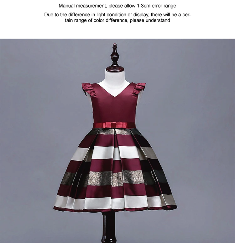 Wholesale Children Wear Kids Boutique Clothing Girl Dress Ruffles Silk