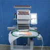 single Head Flat Computerized Embroidery Machine for Cap/T-Shirt Embroidery Free Wilcom Design Software