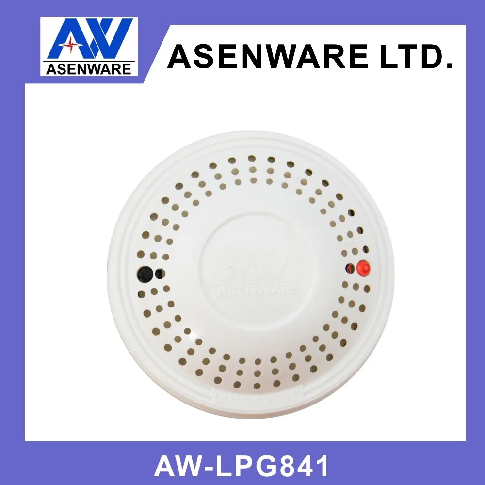 High performance battery operated fire alarm lpg gas detector