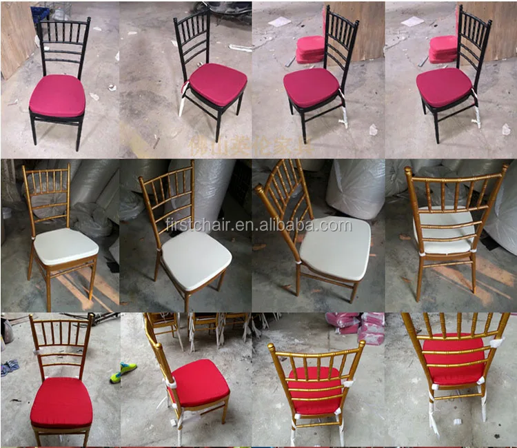 Competitive Seat Cushion Stackable Chiavari Chair Pad Buy Chiavari