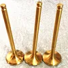 Two Stroke motorcycle custom titanium engine valves For Kawasaki KX Rm 85 100 250 125 450 F