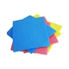 Factory produce cheap Eco-Friendly wet cellulose sponge clean cloth use for dish wash kitchen clean household wipes