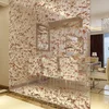Laminated With Nature Plant Room Divider decorative Acrylic Panel