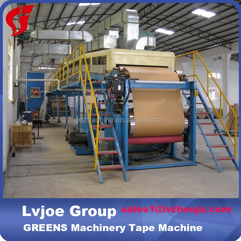 Kraft Paper Adhesive Tape Coating Machine/gummed Paper Tape Making