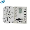 2-port 2 core ports indoor fttx ftth optical fiber cable distribution box