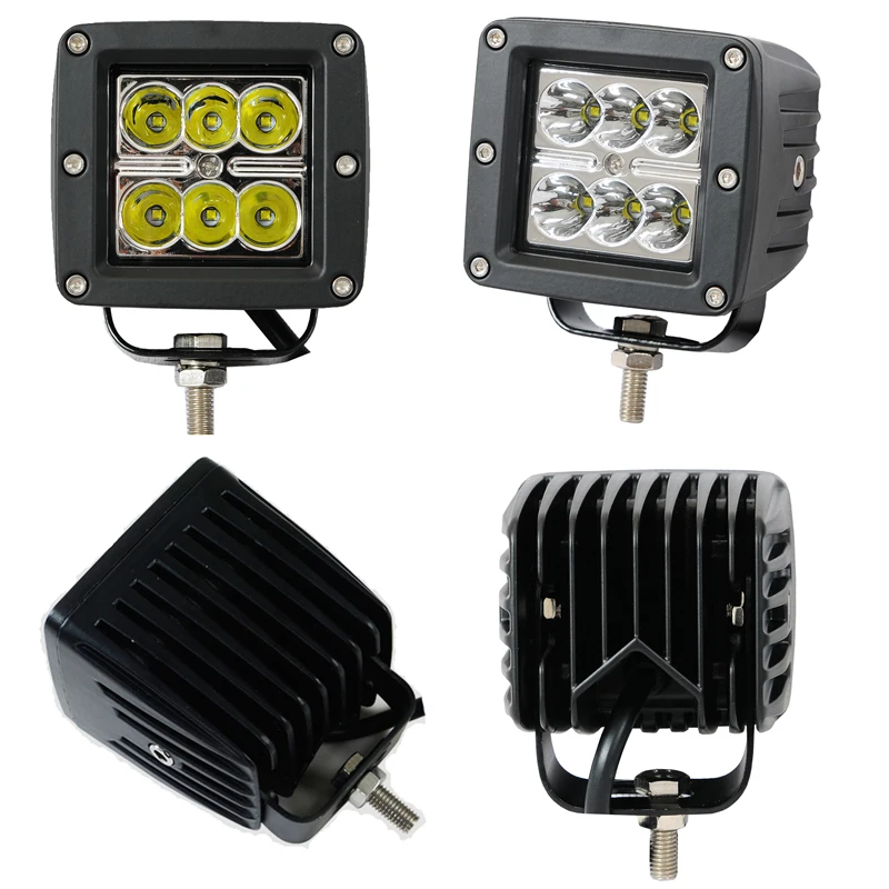4.5 18 w 12 v led 拖拉机工作灯汽车 led灯 12 v