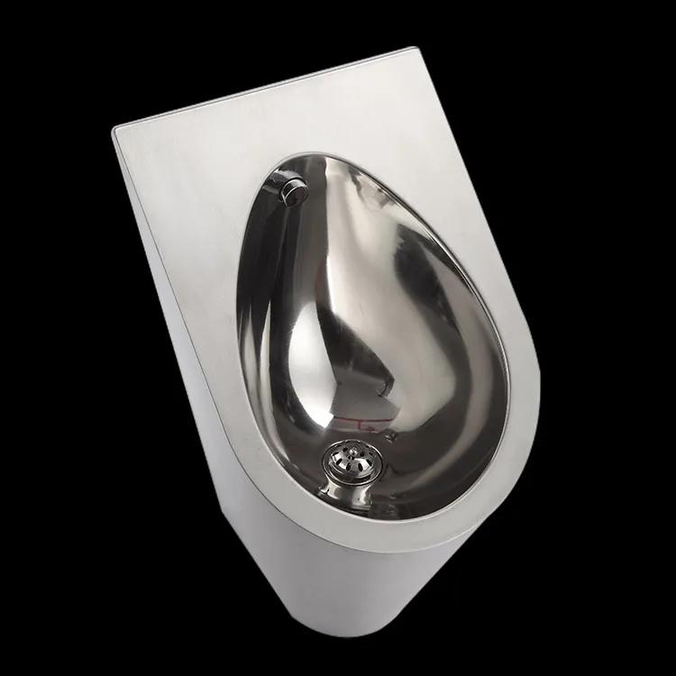 Wholesale Back Spud Wall Mounted Bathroom Stainless Steel Urinals - Buy ...