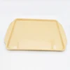 18Inch Food Storage Recyclable Natural Healthy Rectangle Bamboo Fiber Tray