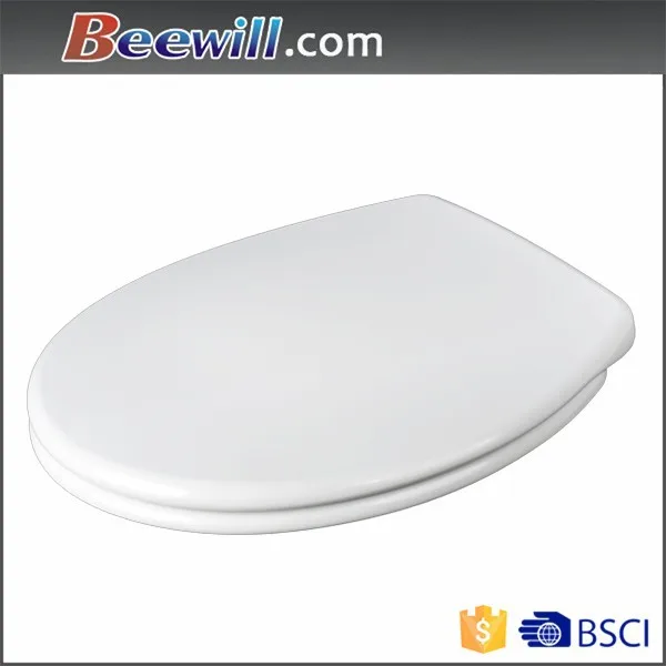 Premium Toilet Seat Soft Padded Toilet Seat Cushioned Standard Round Ivory